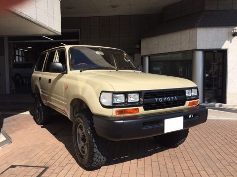 A様　ランクル80　クラシックコンプリート　ベージュ　納車